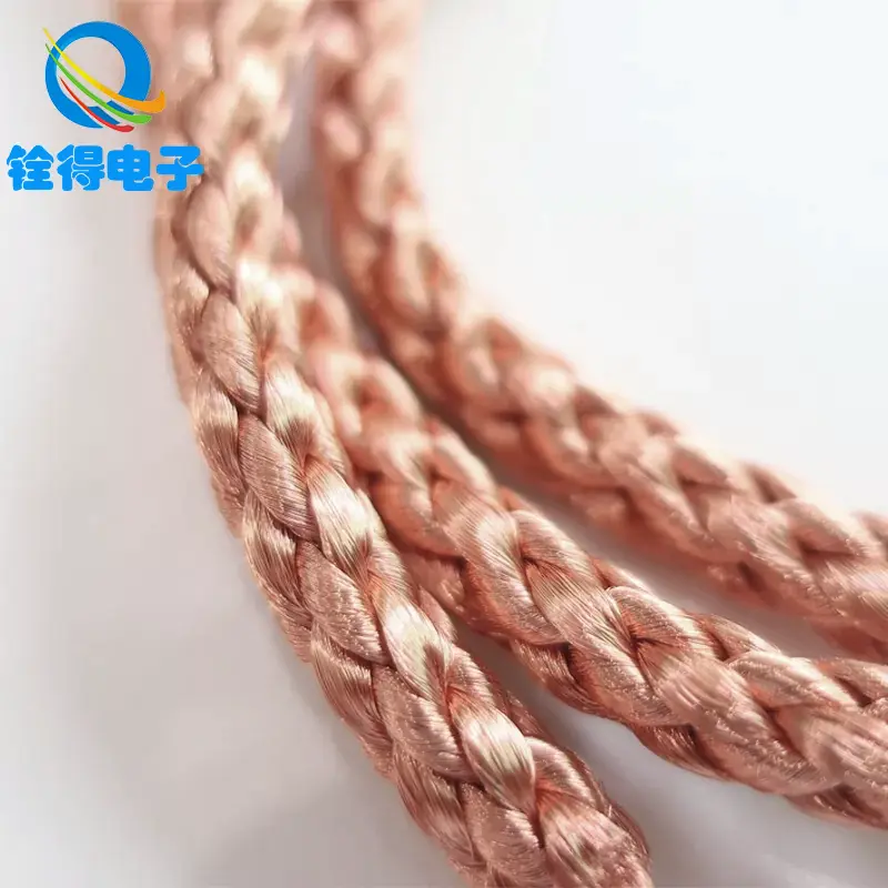 Какие отрасли обычно используют медные плетенные провода?